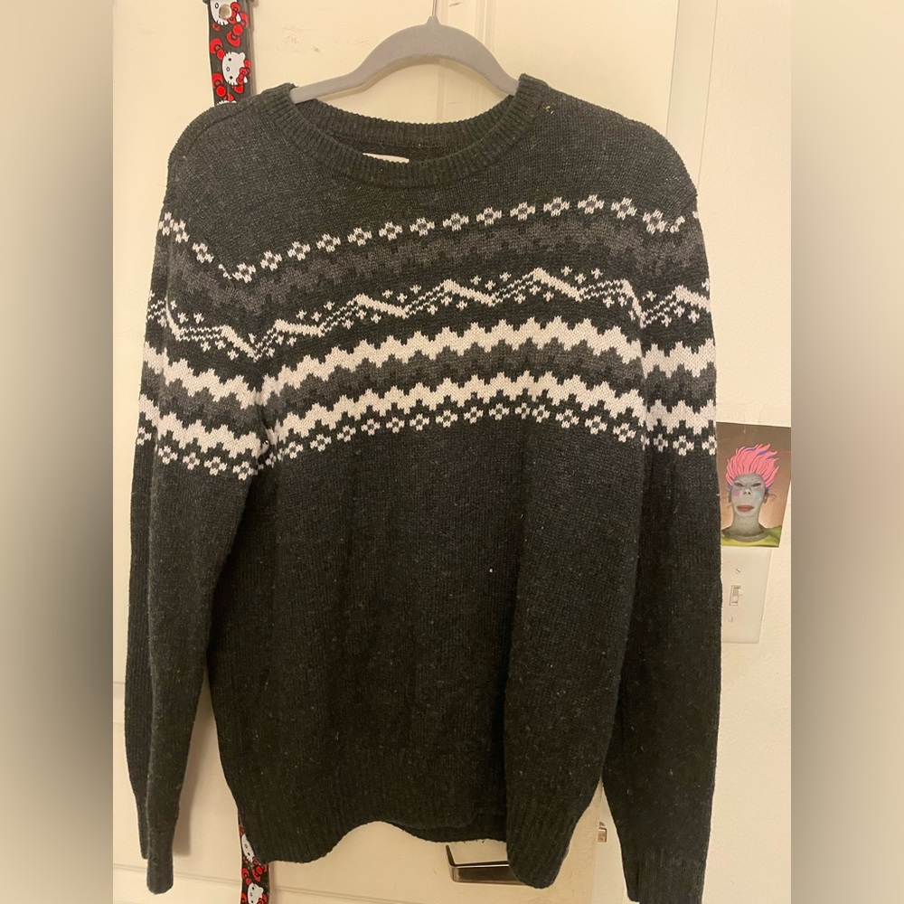 Gothic type Christmas sweater